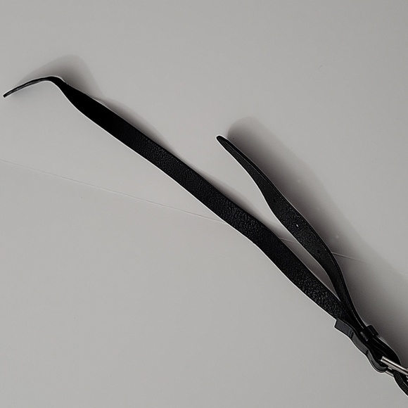 Lauren Ralph Lauren Leather Saddlebag Crossbody Black GUC - Picture 17 of 17